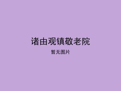 诸由观镇敬老院
