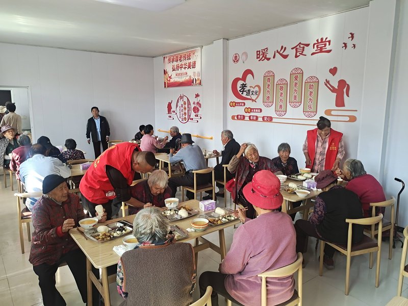 宁津街道东苏家村暖心食堂