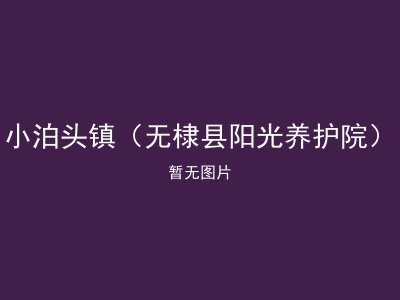 小泊头镇（无棣县阳光养护院）