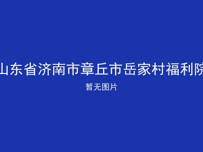山东省济南市章丘市岳家村福利院