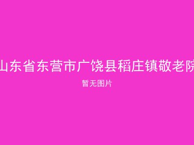 山东省东营市广饶县稻庄镇敬老院
